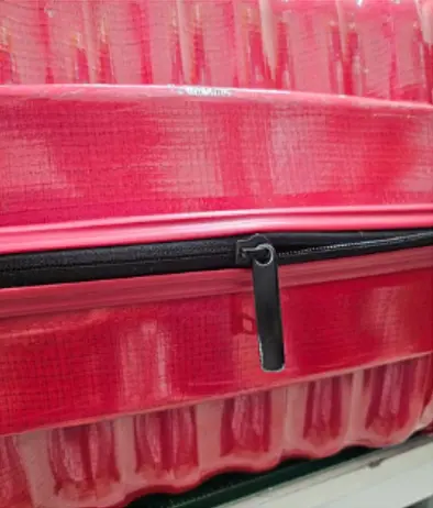 Samsonite コスモライト スライダー修理（再利用・安価対応） 修理後