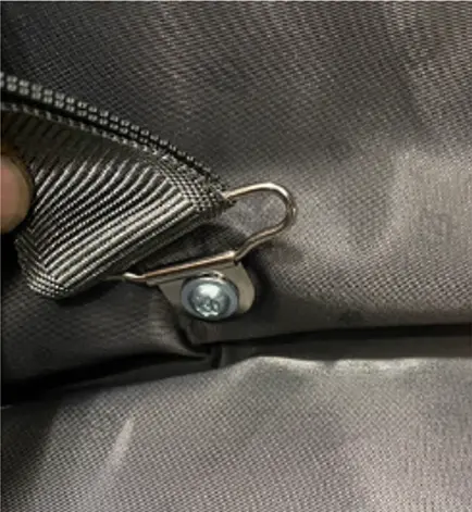 RIMOWA 内装金具修理(固定パーツ破損対応) 修理後