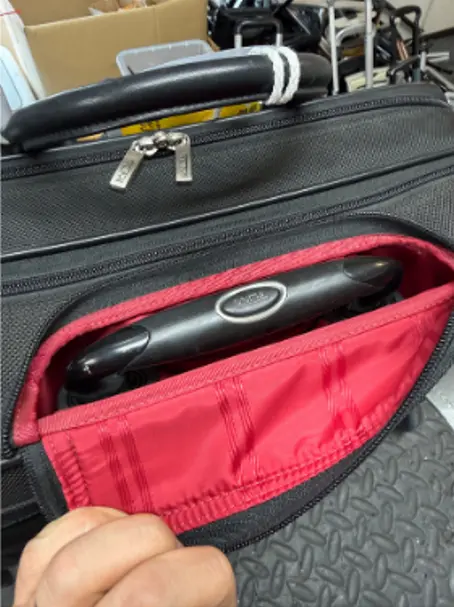 TUMI 伸縮ハンドル修理