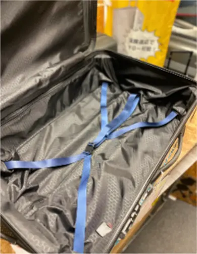 TUMI フットパーツ交換修理 修理後