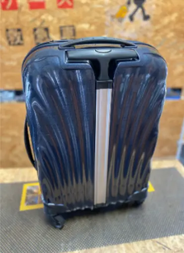 Samsonite コスモライト 伸縮ハンドル交換(キャリーバー修理) 修理後