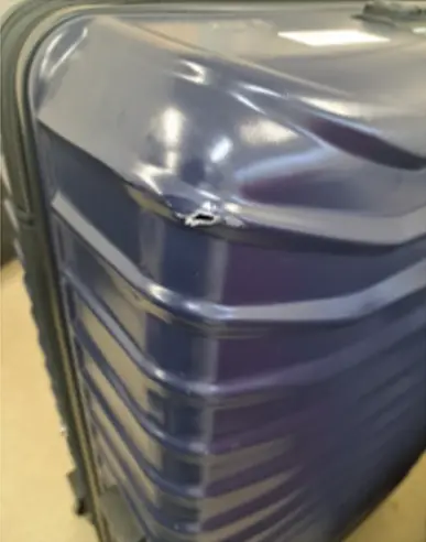 TUMI ボディ補修修理