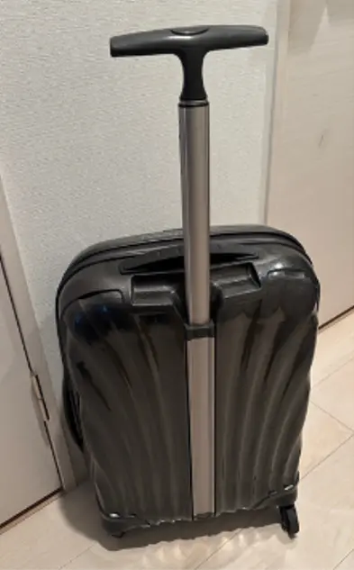 Samsonite コスモライト 伸縮ハンドルが下がらない修理