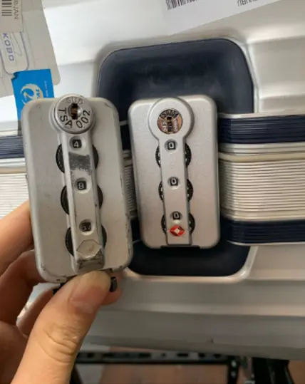 RIMOWA シルバーインテグラ TSA002 → TSA006ロック交換（アップグレード対応）