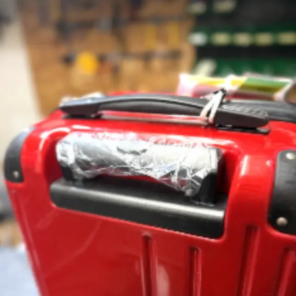 American Tourister 伸縮ハンドル修理(全体不良) 修理後