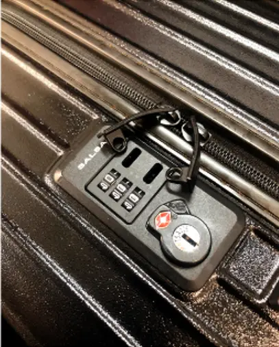 RIMOWA サルサ ロック開錠(番号不明・開かない対応) 修理後