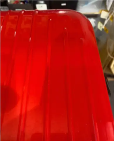 TUMI ボディ亀裂修理 修理後