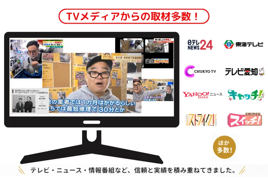 メディア出演実績