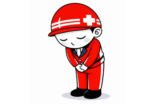 スーツケース救急車 キャラクター